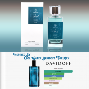 Cool For Men Inspired by Davidoff Cool Water for Men EDP 100ml